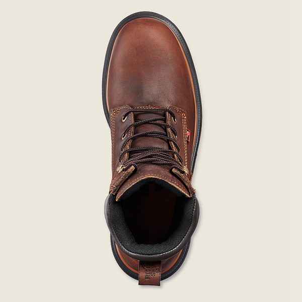 Red Wing Iş Botu Erkek - Dynaforce® - 8-Inch Waterproof Soft Toe - Kahverengi - 64JWSOHDG